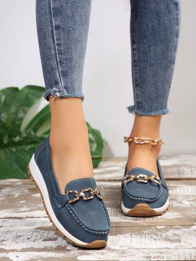 Sofia™ | Ortopædiske Vintage Loafers – Stil & Komfort
