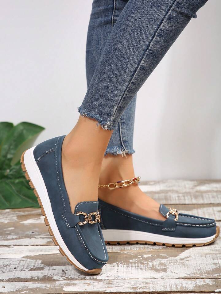 Sofia™ | Ortopædiske Vintage Loafers – Stil & Komfort