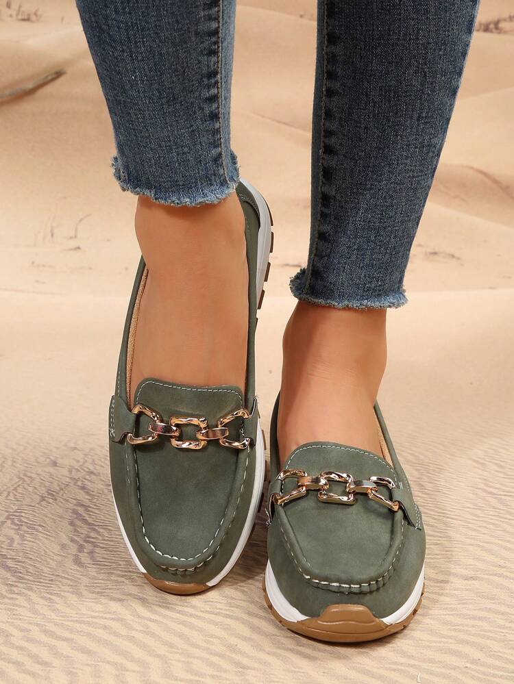 Sofia™ | Ortopædiske Vintage Loafers – Stil & Komfort