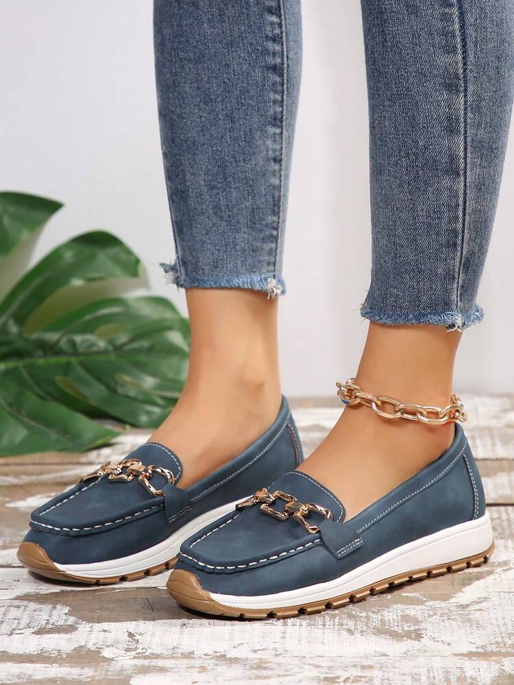 Sofia™ | Ortopædiske Vintage Loafers – Stil & Komfort