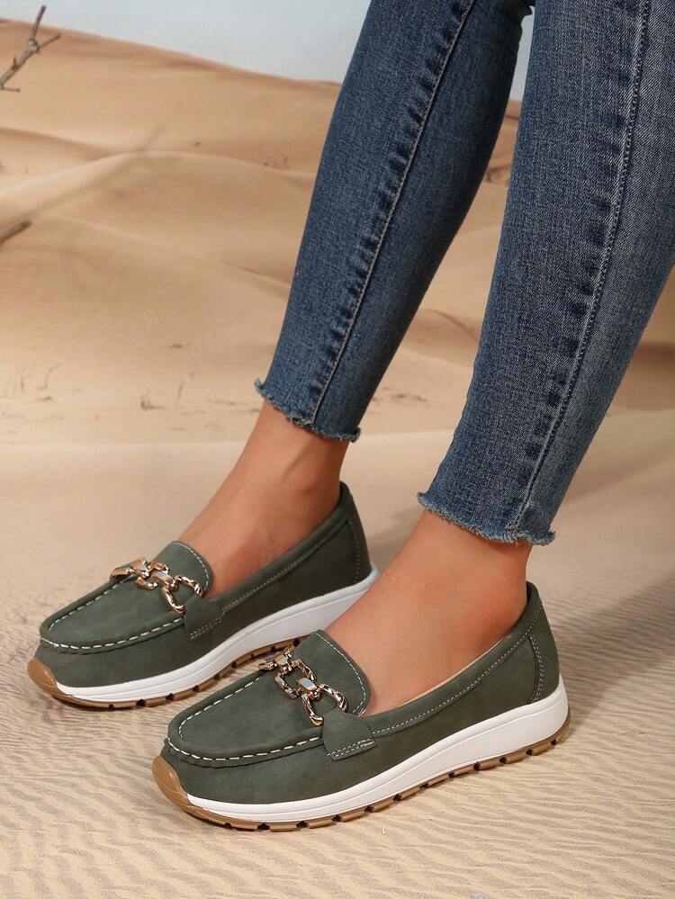Sofia™ | Ortopædiske Vintage Loafers – Stil & Komfort