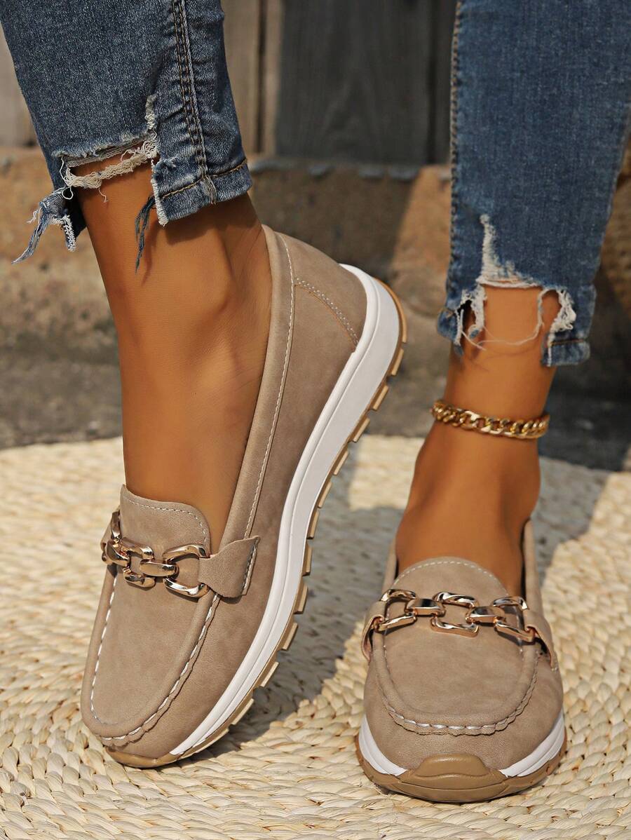 Sofia™ | Ortopædiske Vintage Loafers – Stil & Komfort