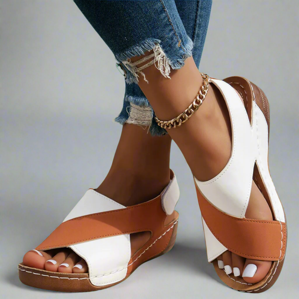 Gabriele | Håndlavede Wedge-sandaler i premium materiale