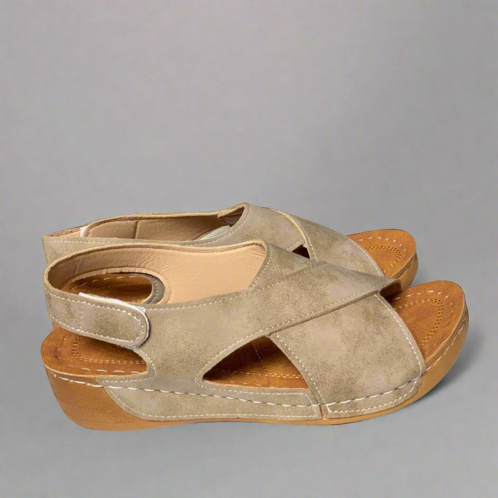 Sonnhild | Håndlavede premium-sandaler i marineblå