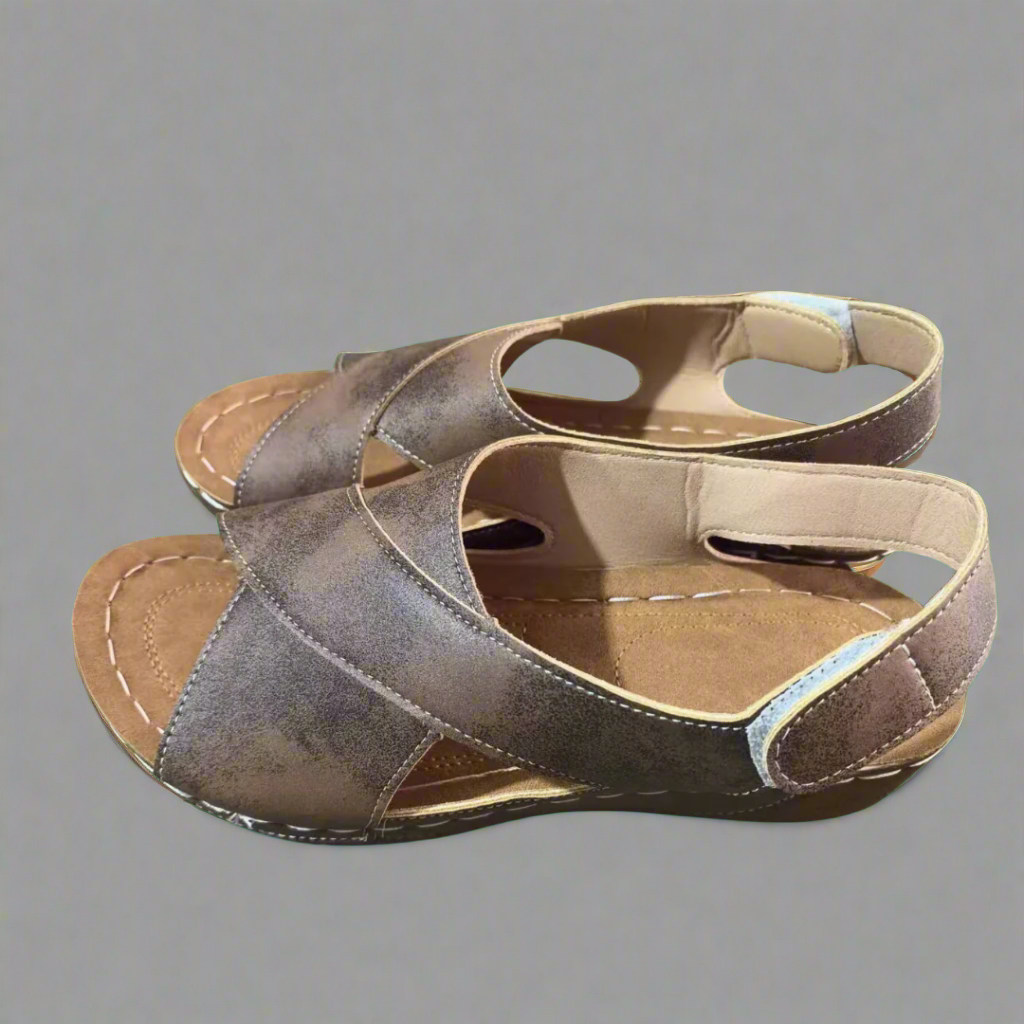 Sonnhild | Håndlavede premium-sandaler i marineblå