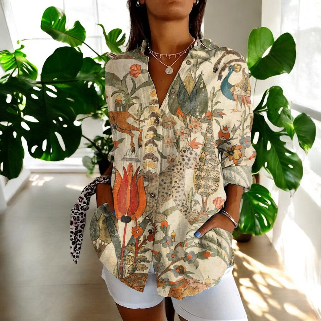 Celeste Vintage Bluse