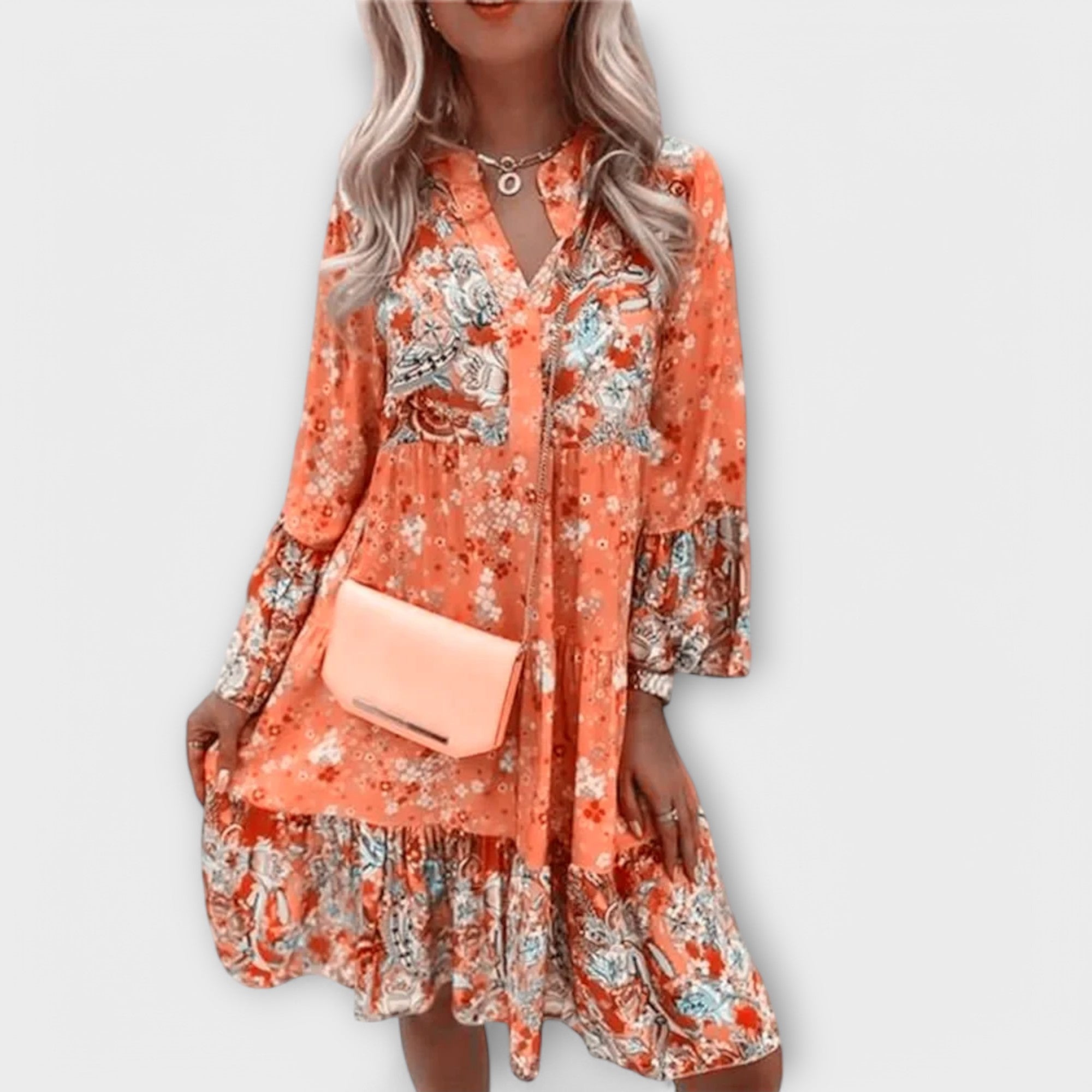 Valer - Sommer Boho A-Linje Kjole