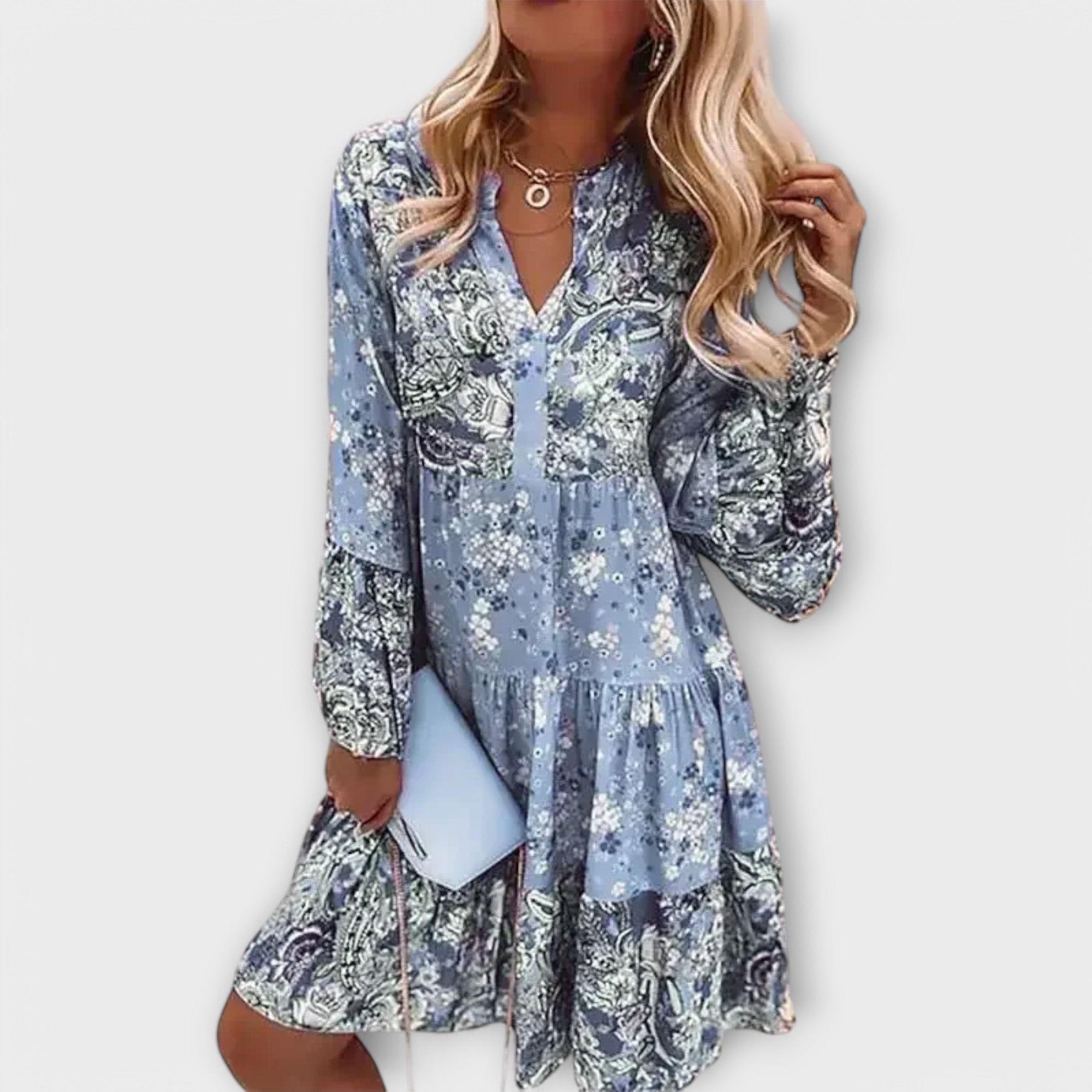 Valer - Sommer Boho A-Linje Kjole