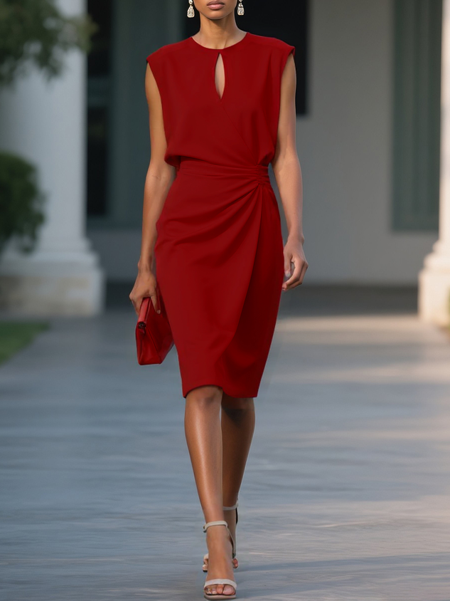 Danuta | Elegantní šaty z lehkého materiálu