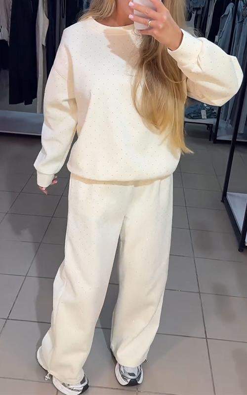 Irma – Třpytivý dvoudílný set pro pohodlí a styl