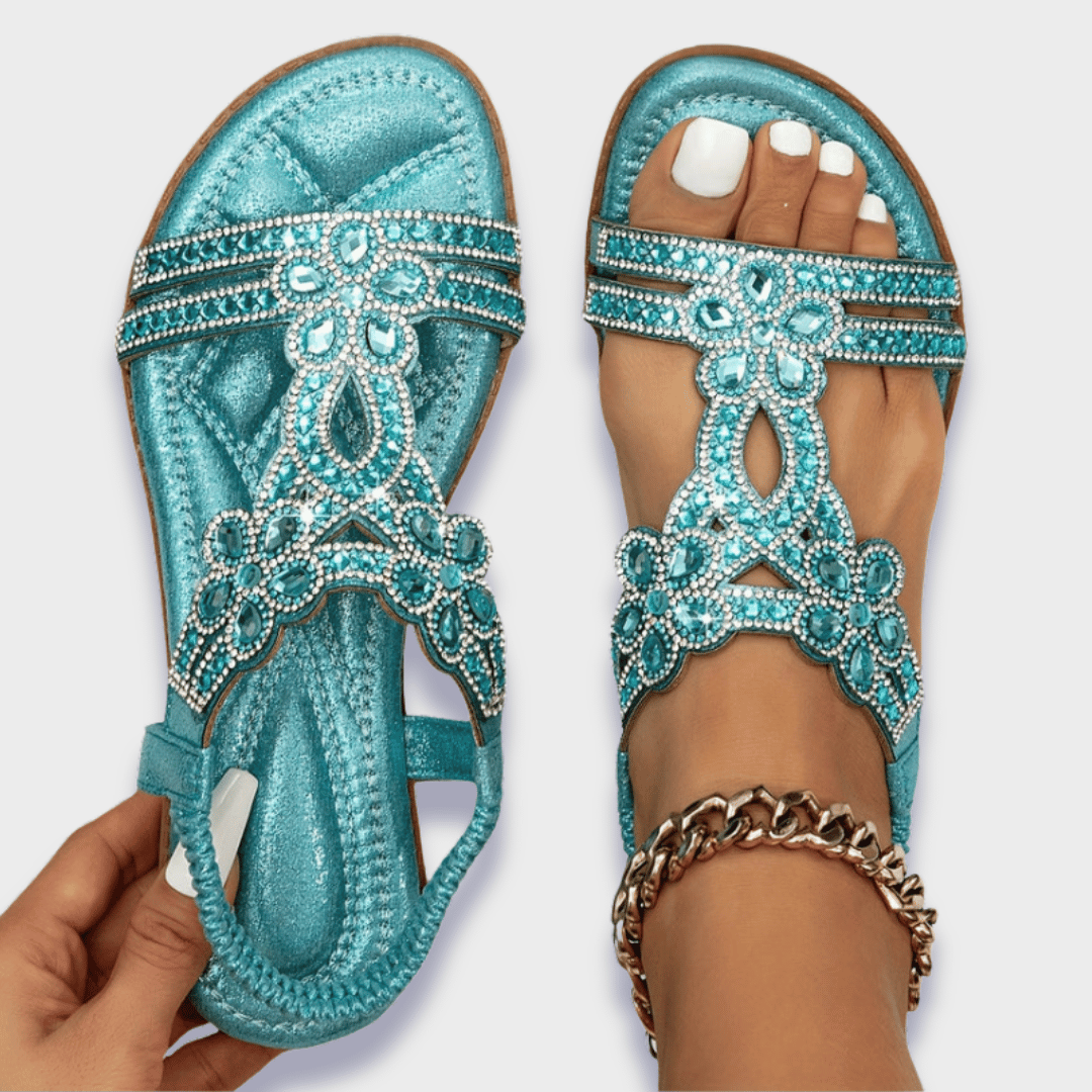 Franziska | Ortopædiske Boho-sandaler i premium materiale