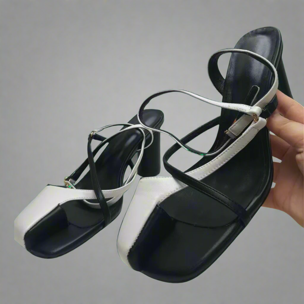 Zunilda | Elegante Tabi-sandaler med Høj Hæl