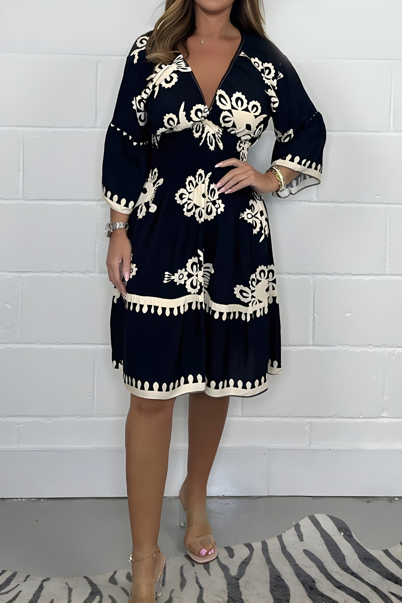 Alira™ | Sommer Boho-Kjole | 50% Rabat