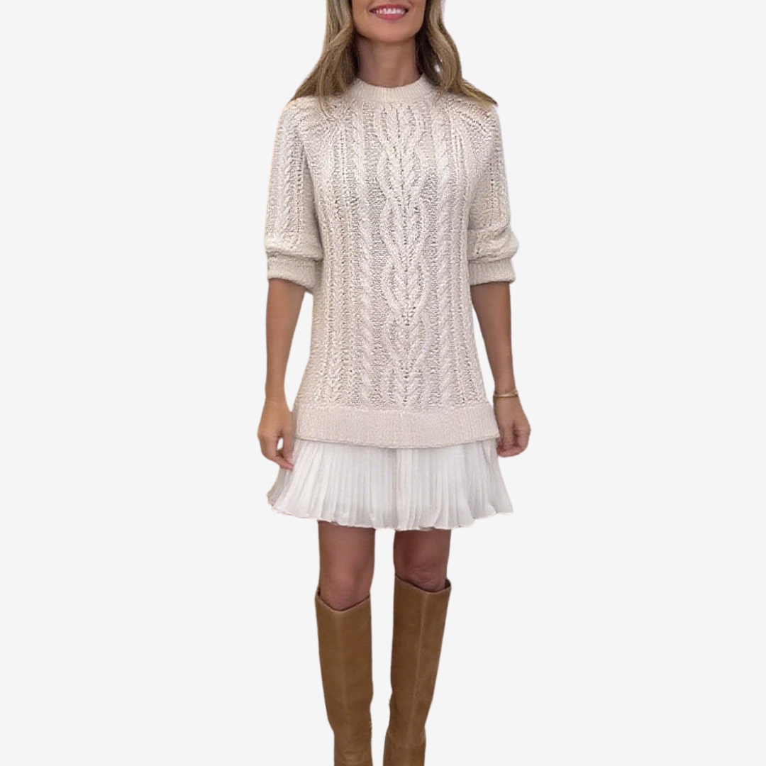 Gabriela – Pletené šaty plné stylu a pohodlí