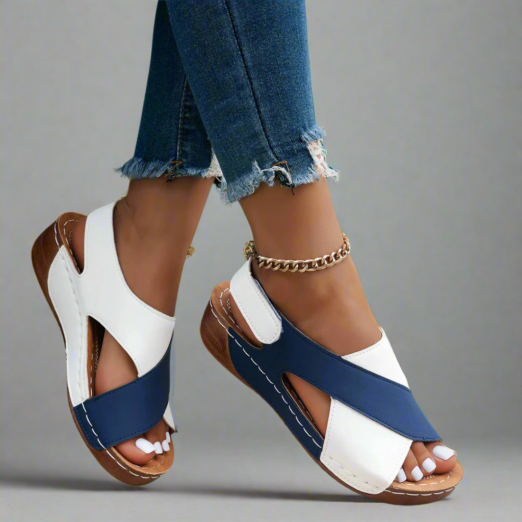 Gabriele | Håndlavede Wedge-sandaler i premium materiale