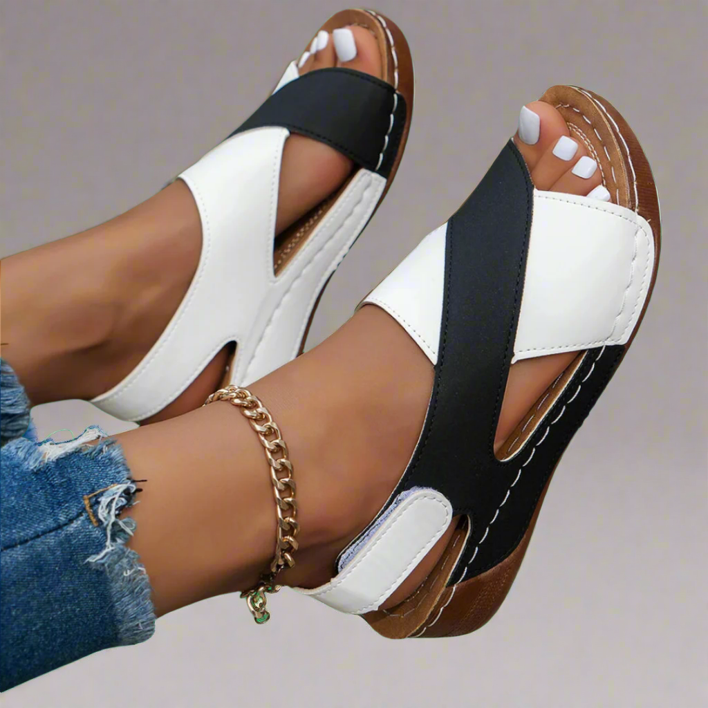 Gabriele | Håndlavede Wedge-sandaler i premium materiale