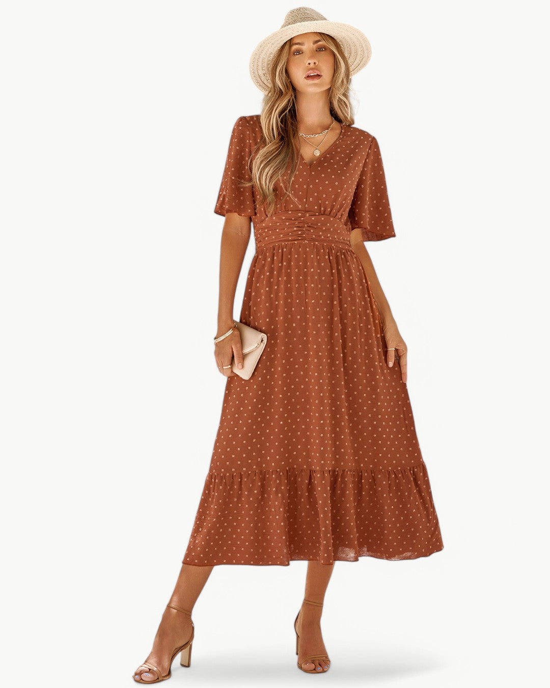 Lily | Let Sommerkjole med V-hals