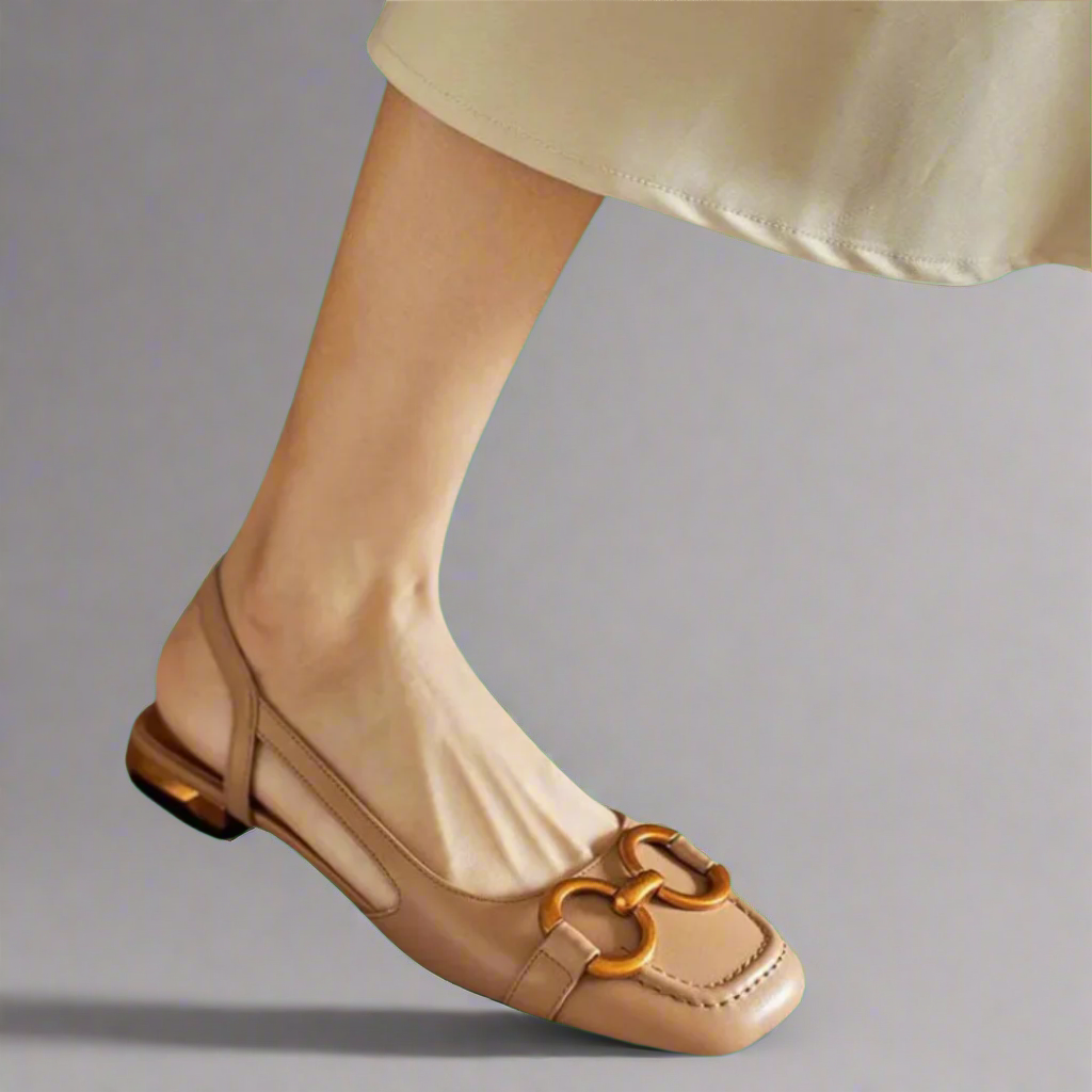 Adelrun | Elegante Ortopædiske Sandaler med Blokhæl