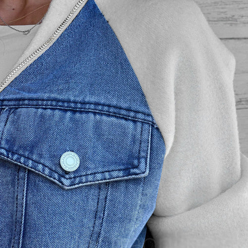 Magdaléna™ | Unikátní denimová bunda s vintage twistem