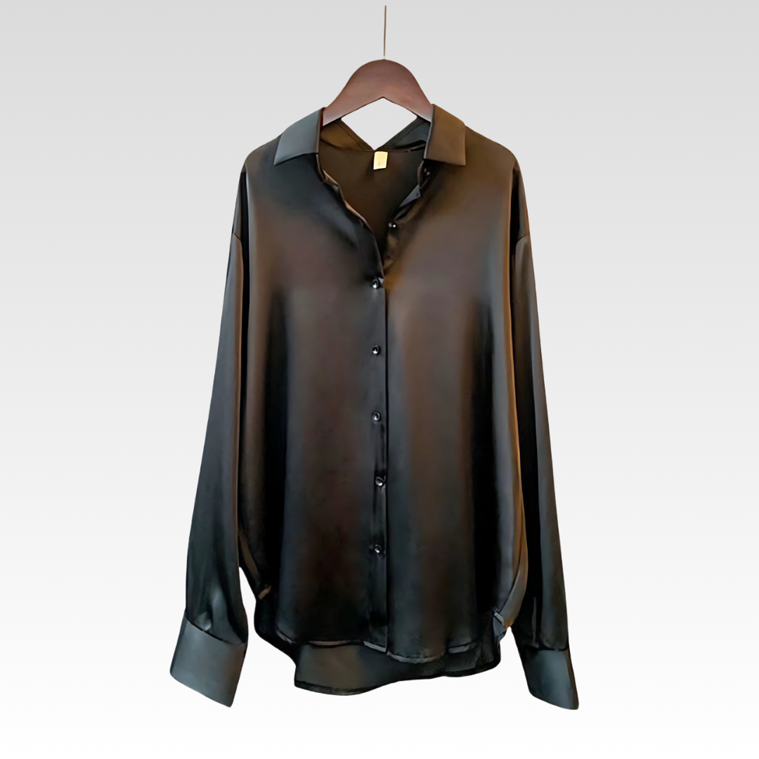 Nordique | Luksus Silhouette Satin Skjorte