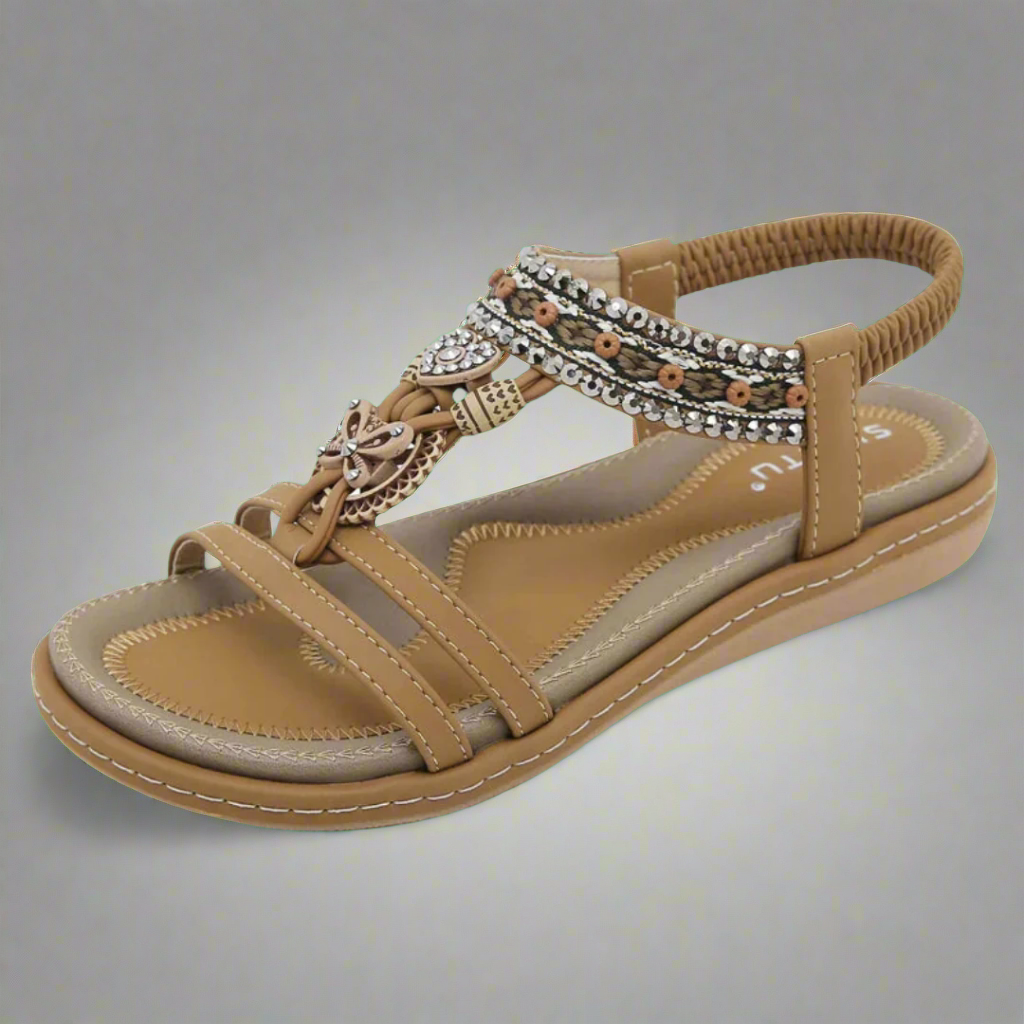 Felicitas | Håndlavede Boho-sandaler i premium-materiale