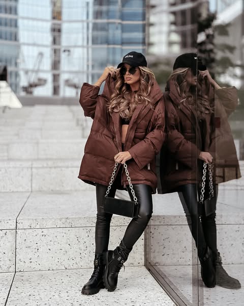 Martina – Lehká péřová bunda pro stylové teplo