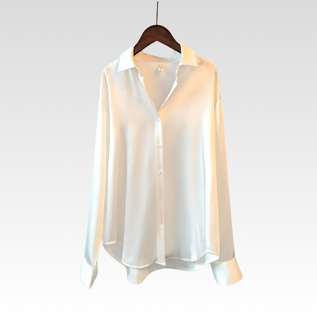 Nordique | Luksus Silhouette Satin Skjorte