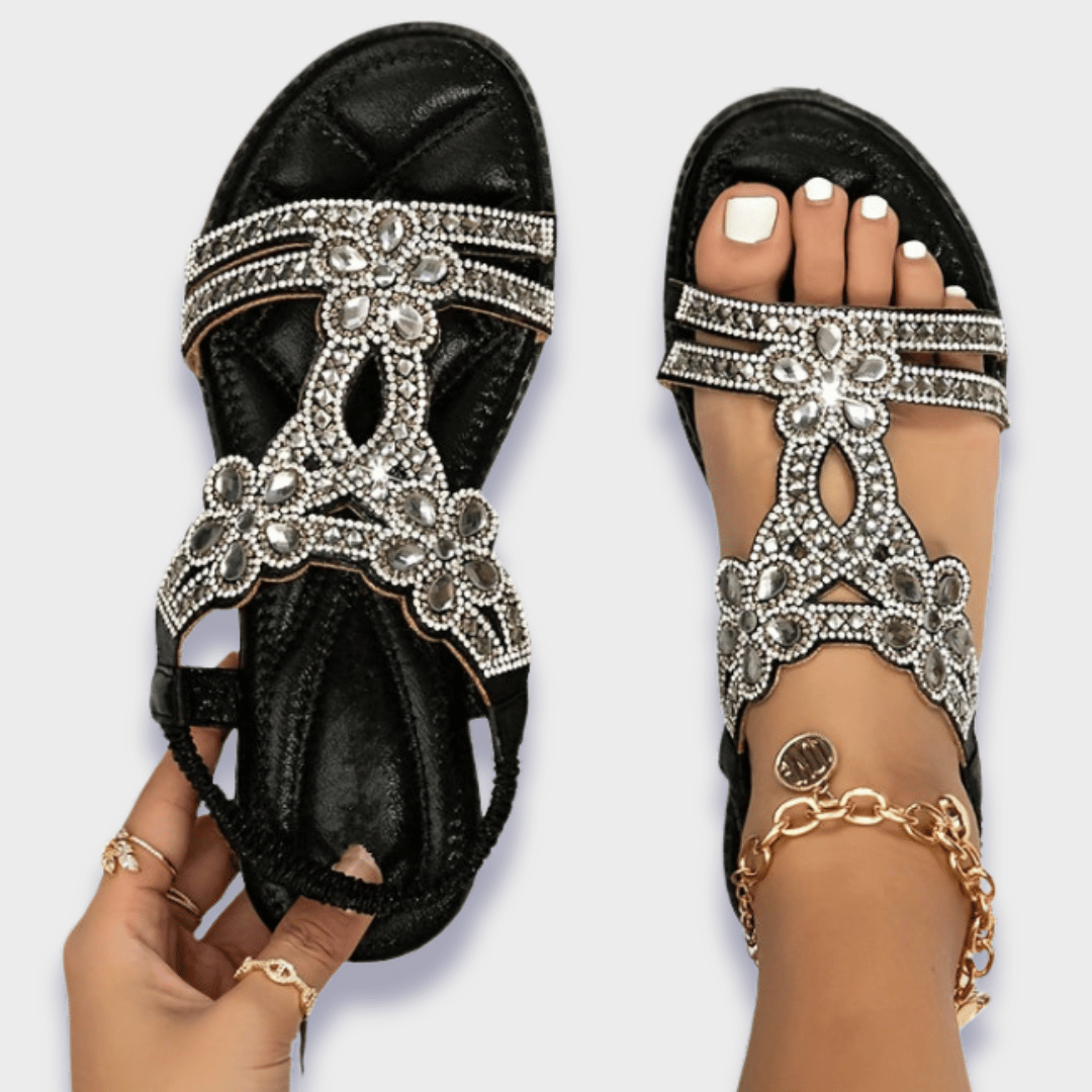 Franziska | Ortopædiske Boho-sandaler i premium materiale