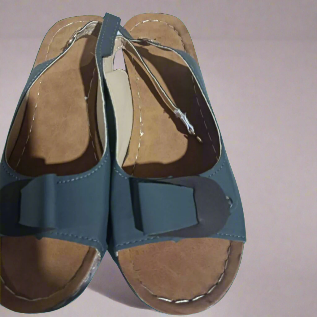 Clara | Retro Wedge Sandaler til Damer – Komfort og Stil