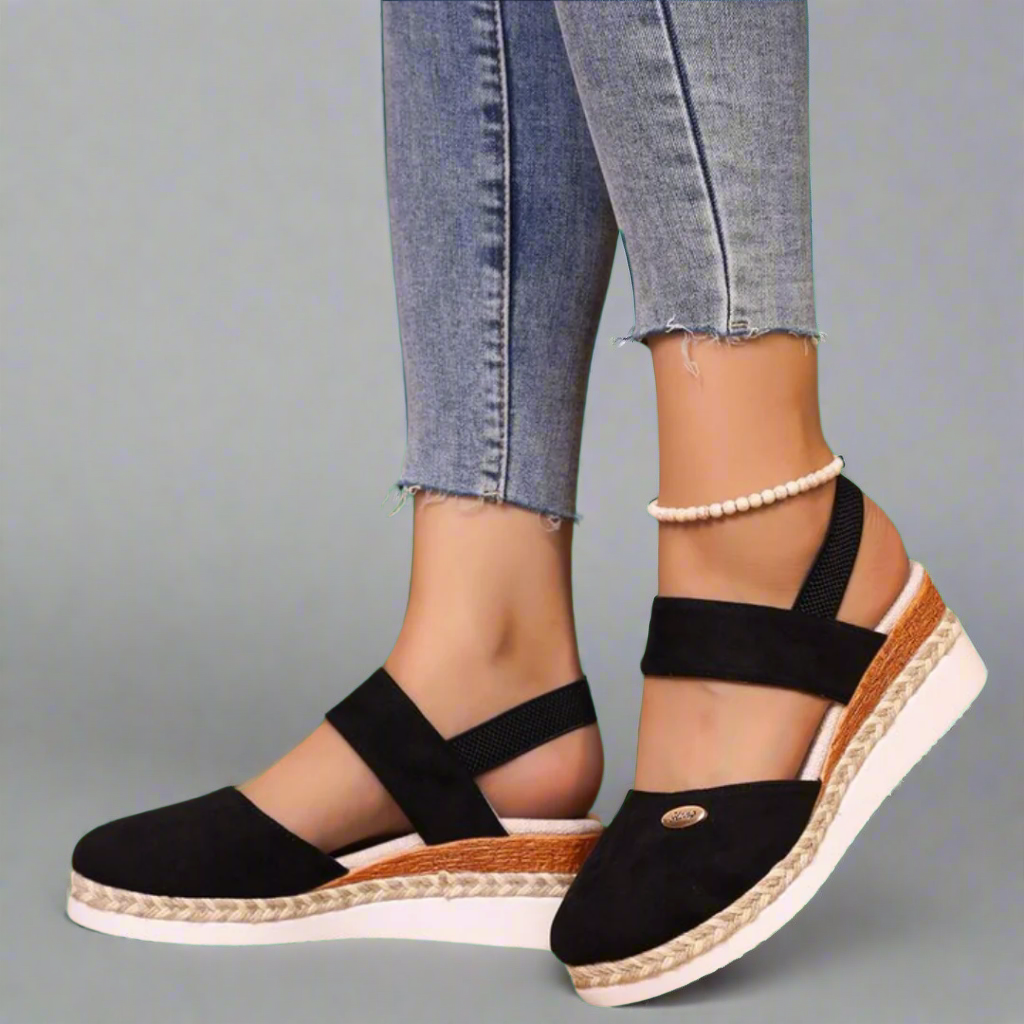 Gitta | Plus-Size Kilesandaler til Damer – Behagelige og Alsidige