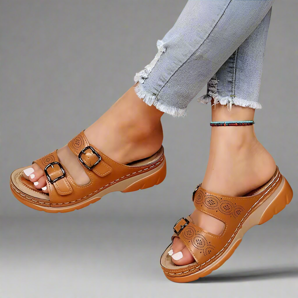 Gertrude | Premium Sandaler til daglig komfort