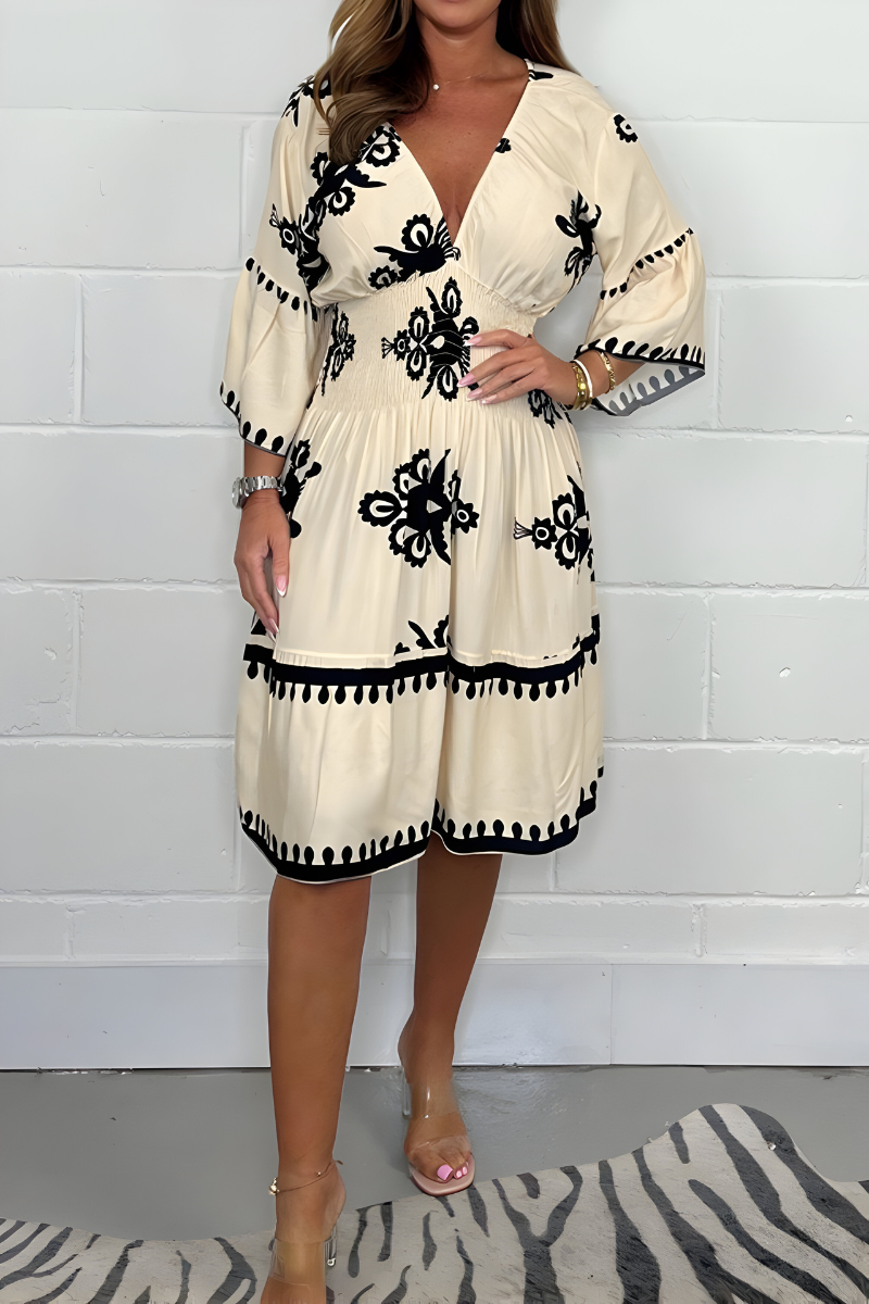 Alira™ | Sommer Boho-Kjole | 50% Rabat
