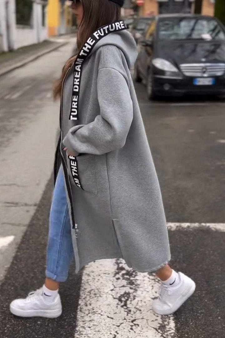 Iva – Stylový a Pohodlný Dlouhý Kabát pro Každý Den