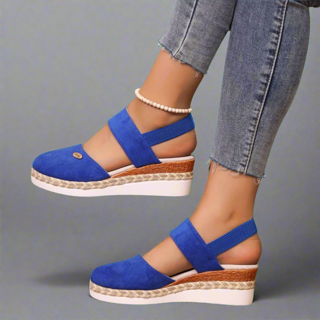 Gerneliese | Elegante Orthopædiske Plateau-Sandaler