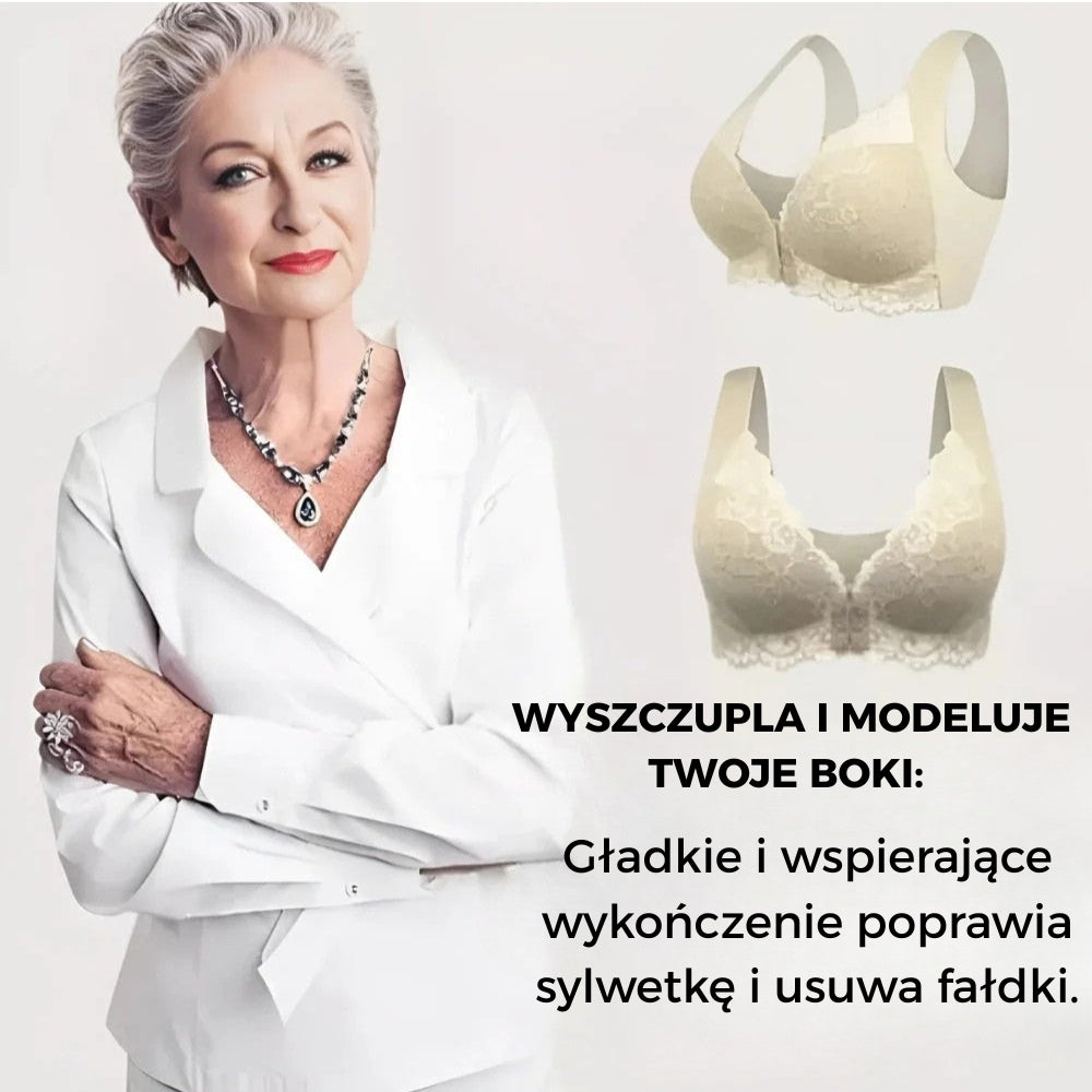 (PAKET 3) Bezdrátová push-up podprsenka s předním zapínáním