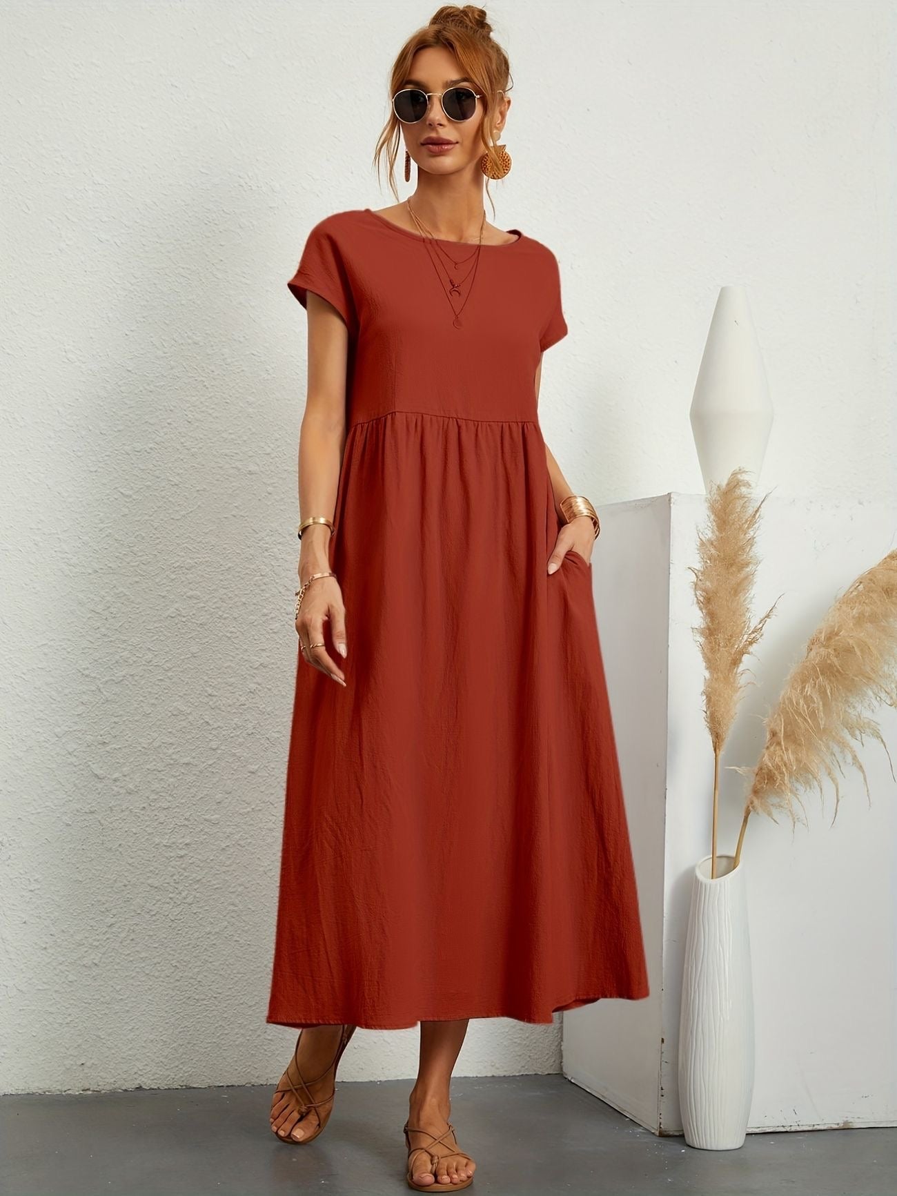 Nordique | Let og Elegant Forårskjole