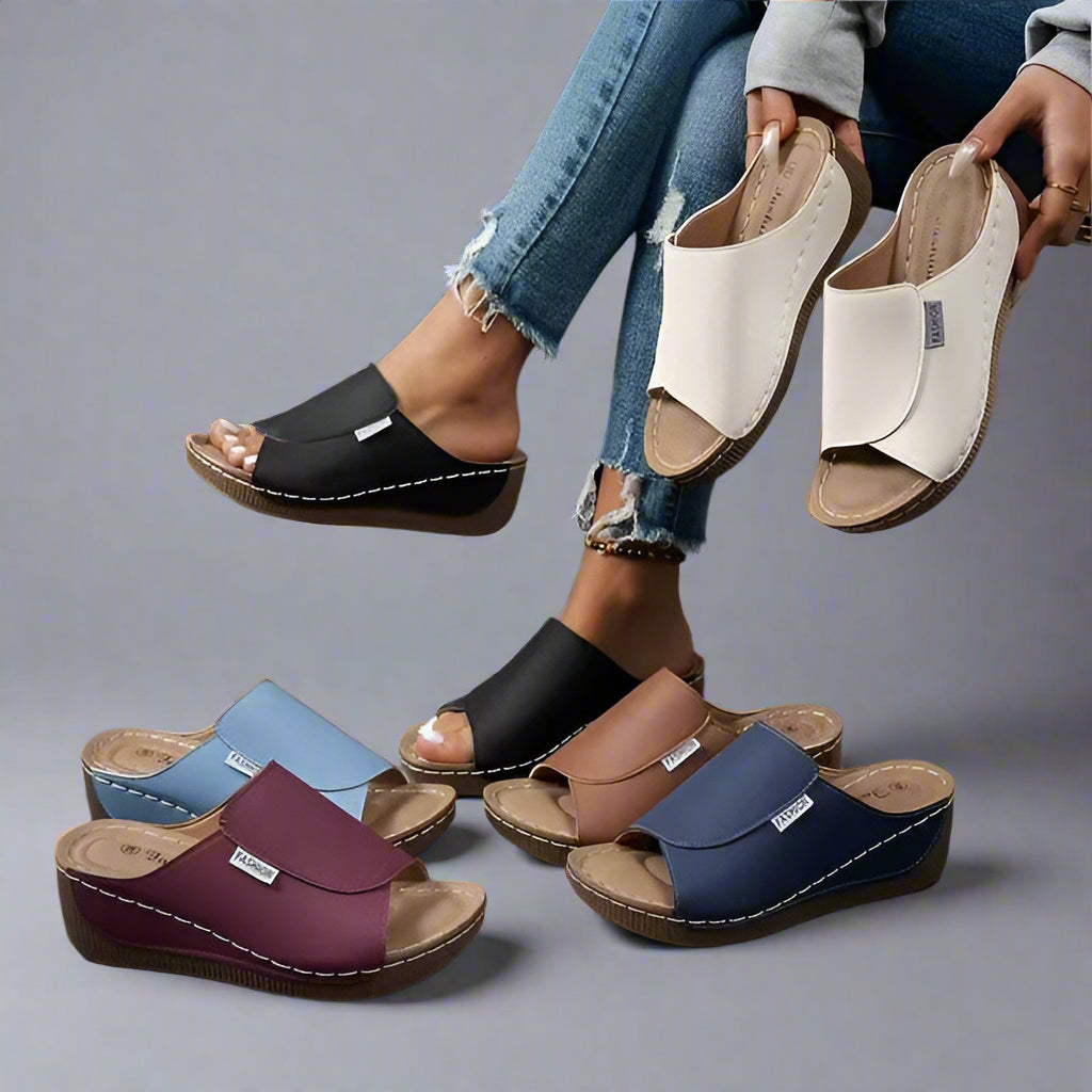 Prunberta | Komfortable sandaler med svangstøtte