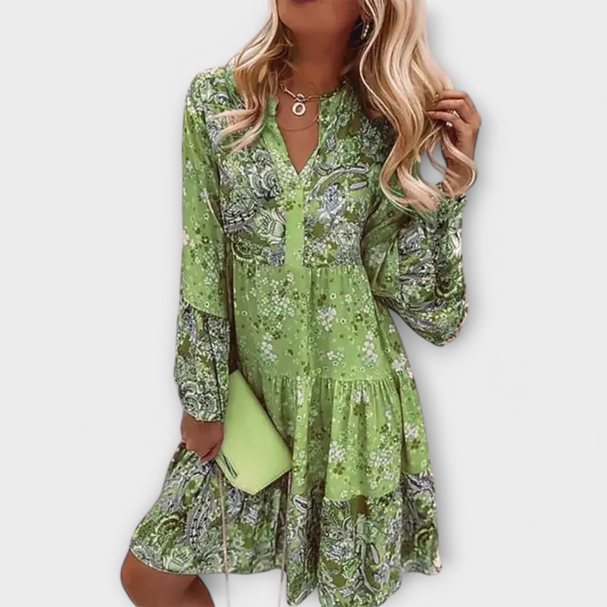 Valer - Sommer Boho A-Linje Kjole