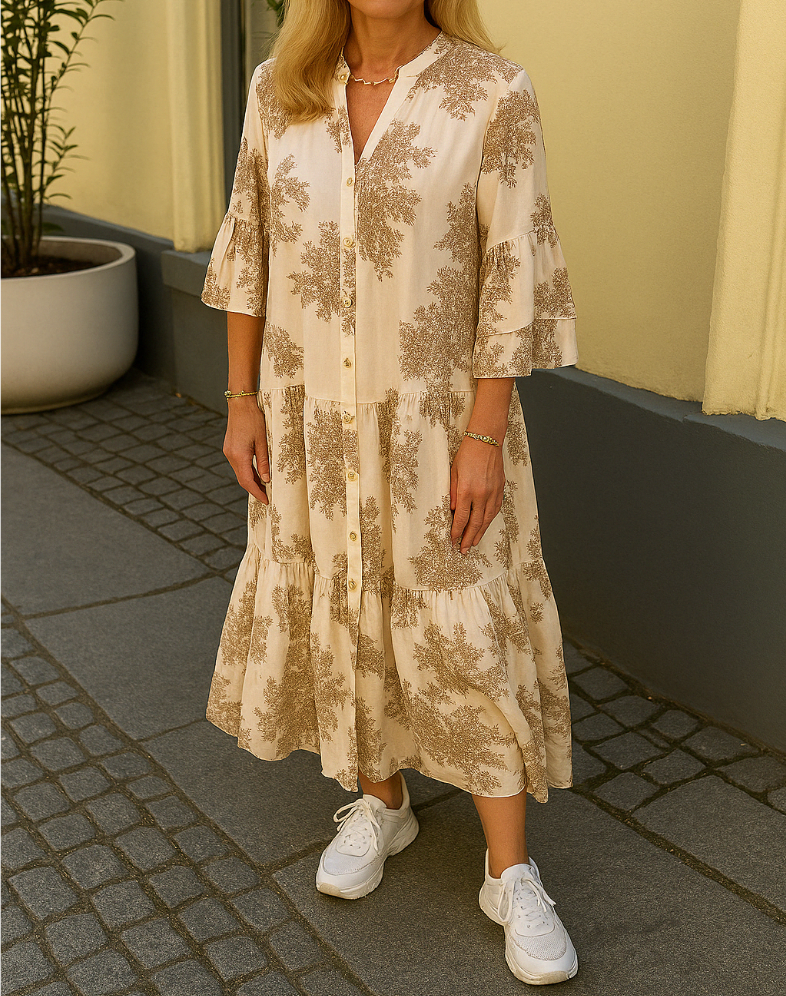 Carina™ | Elegante blomsterkjole