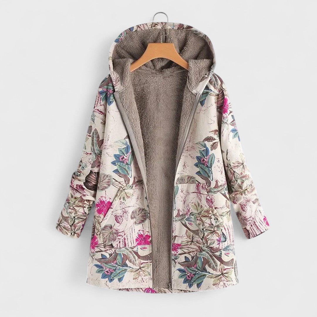 Lenka – Teplá a měkká podšívkovaná parka