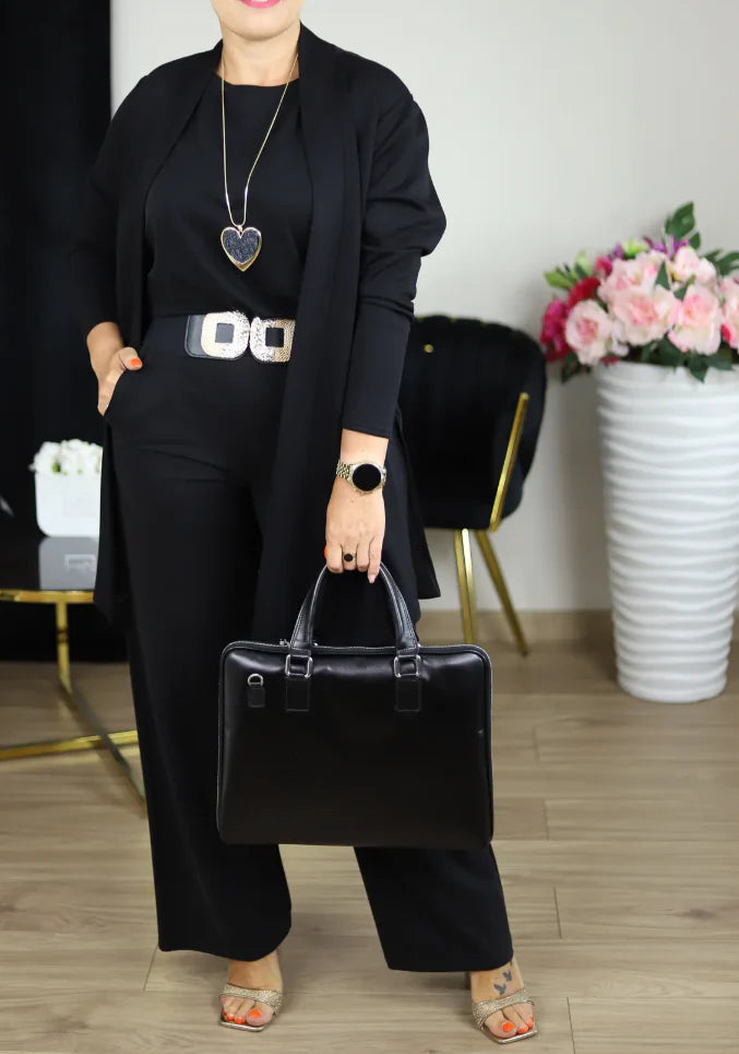 Monika – Stylová souprava s kardiganem a elegancí