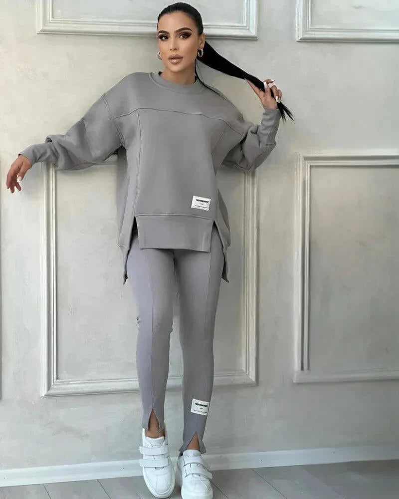 Simona – Dokonalá Oversized Tepláková Souprava pro Maximální Pohodlí