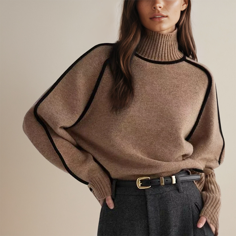 Dorota – Elegantní svetr s límečkem pro každou příležitost