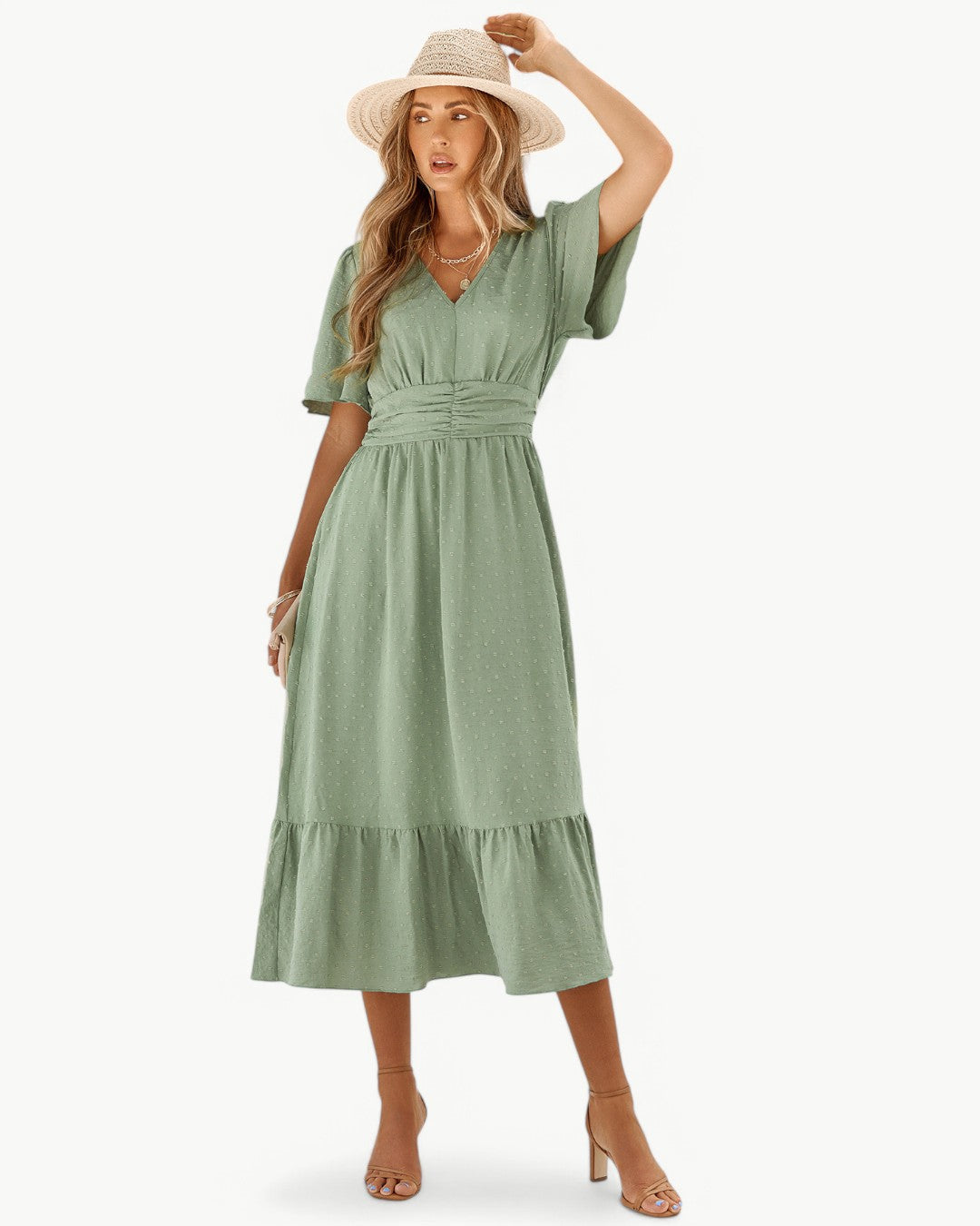 Lily | Let Sommerkjole med V-hals