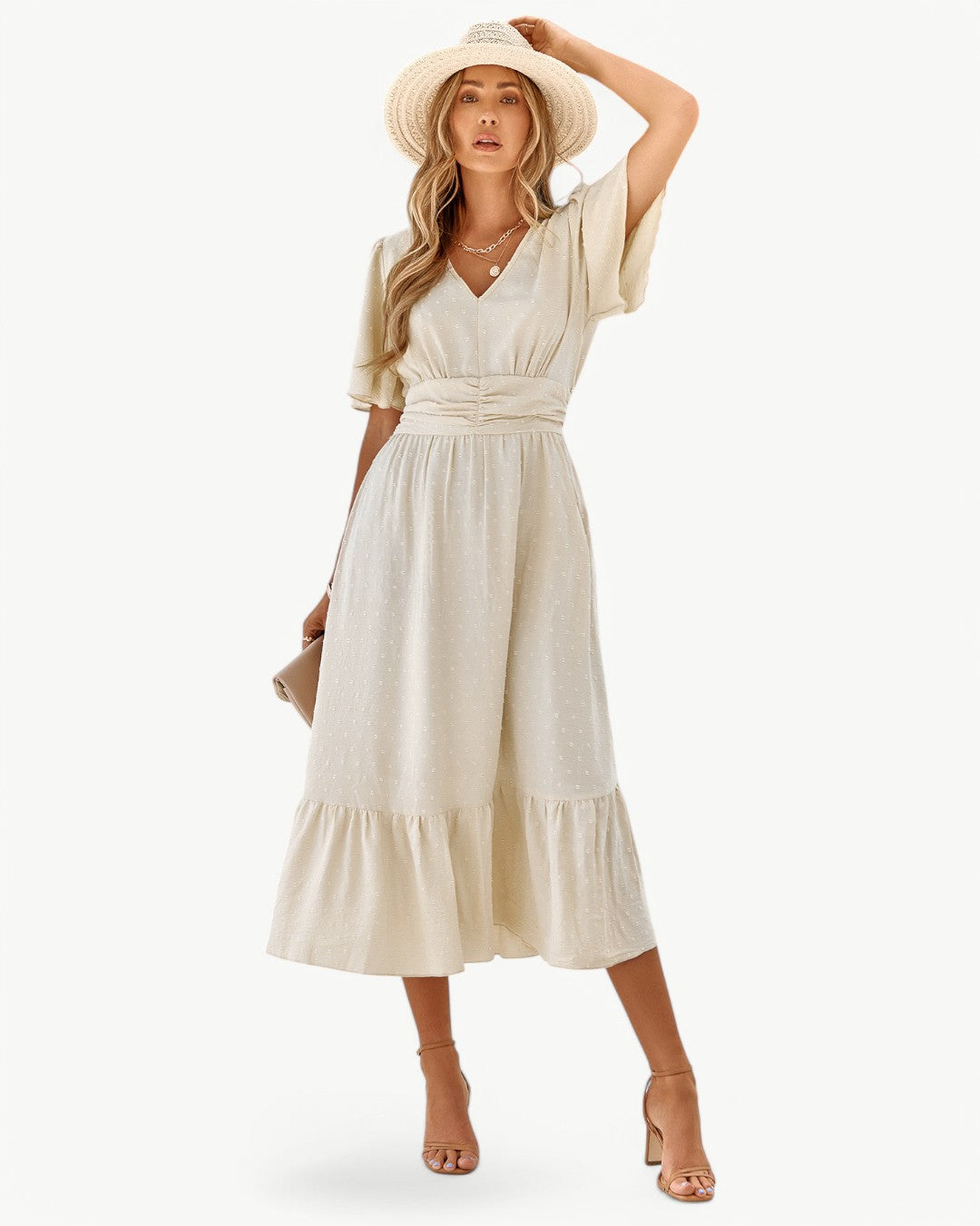 Lily | Let Sommerkjole med V-hals