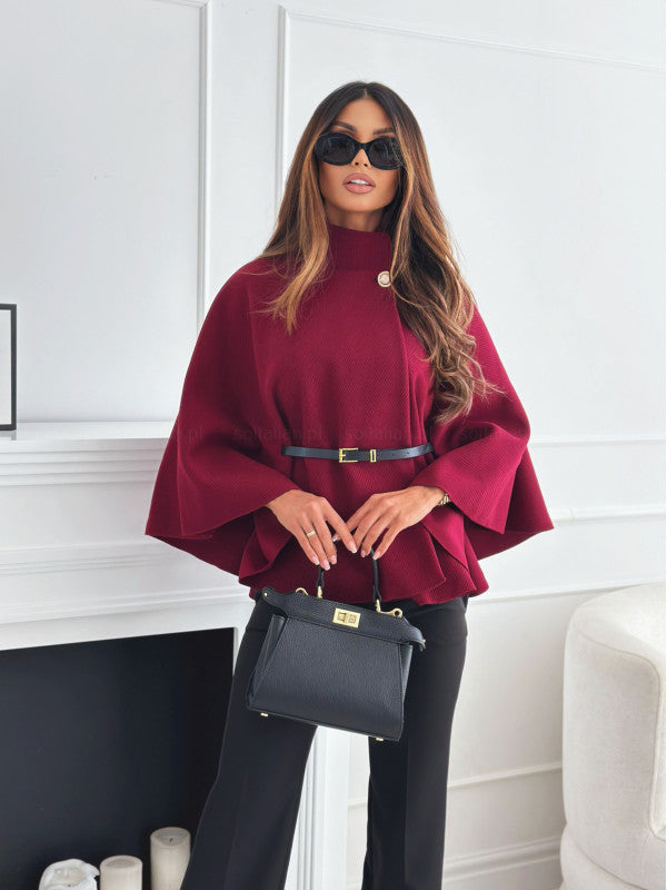 Lea – Bunda s motýlími rukávy a elegantním páskem