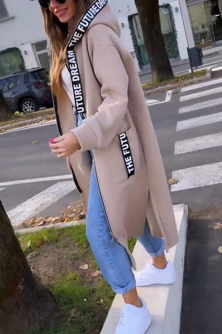 Iva – Stylový a Pohodlný Dlouhý Kabát pro Každý Den