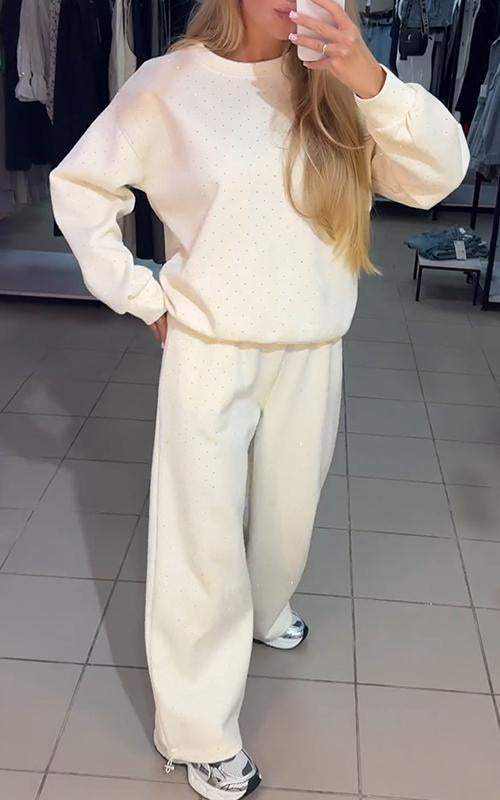 Irma – Třpytivý dvoudílný set pro pohodlí a styl