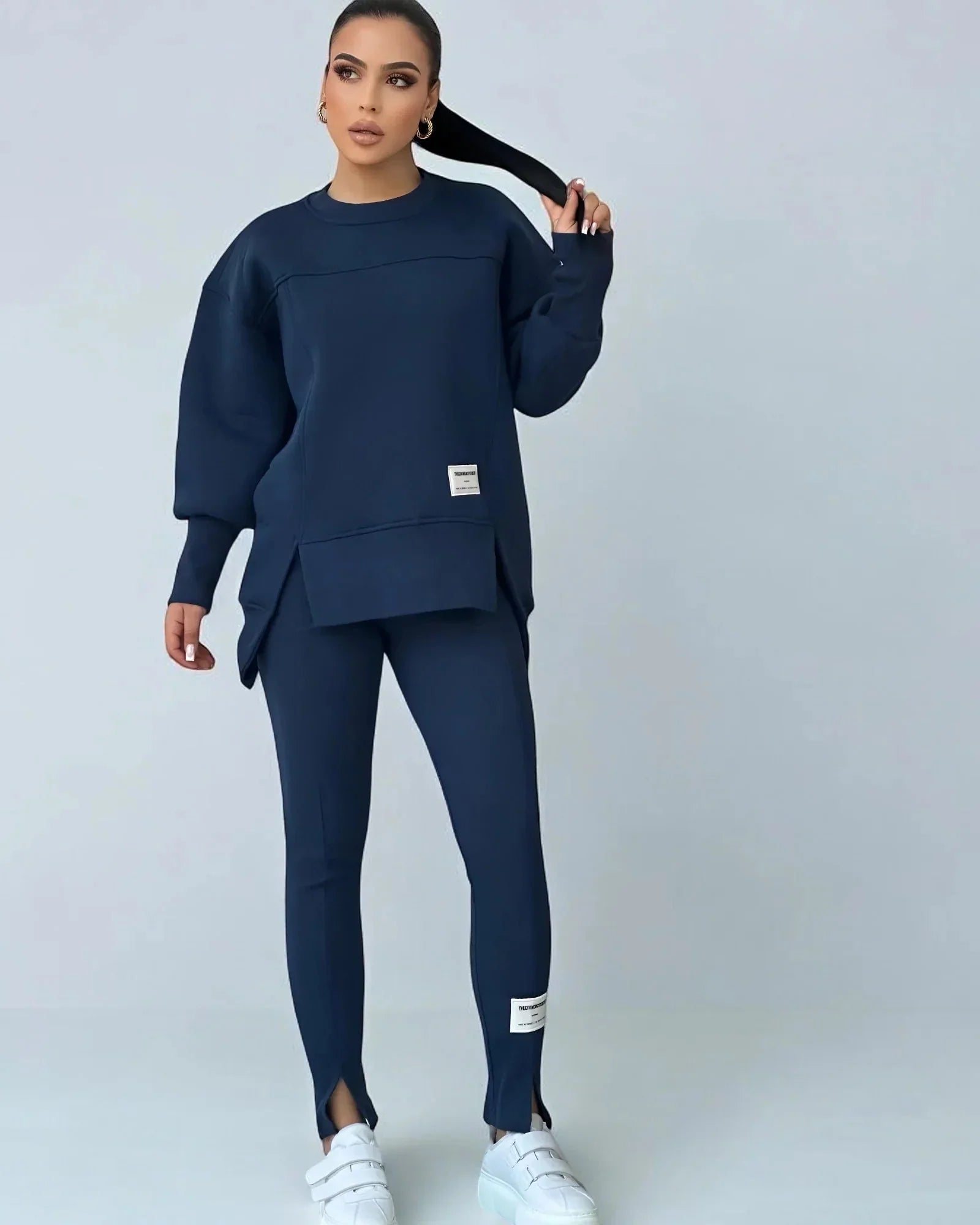Simona – Dokonalá Oversized Tepláková Souprava pro Maximální Pohodlí