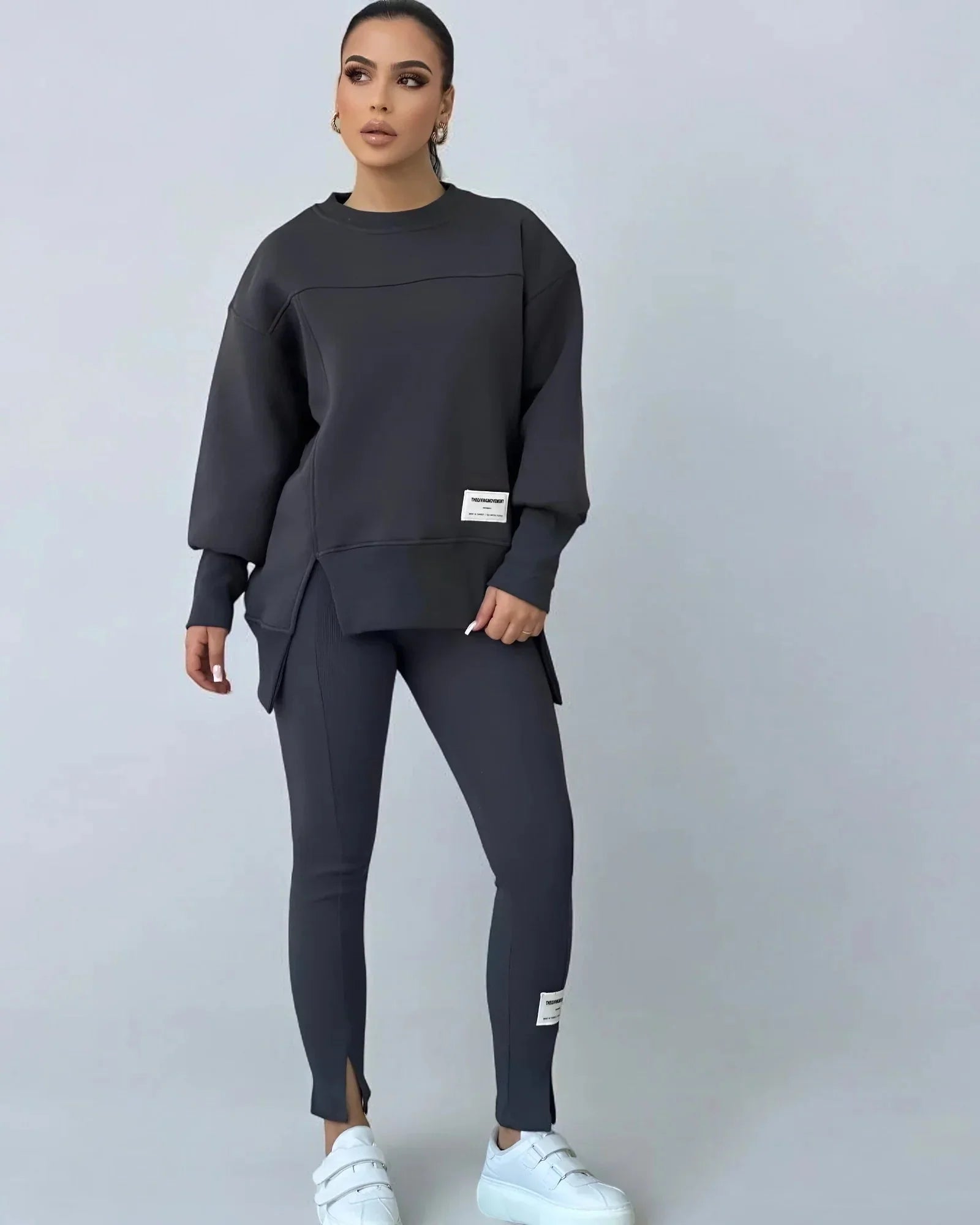 Simona – Dokonalá Oversized Tepláková Souprava pro Maximální Pohodlí